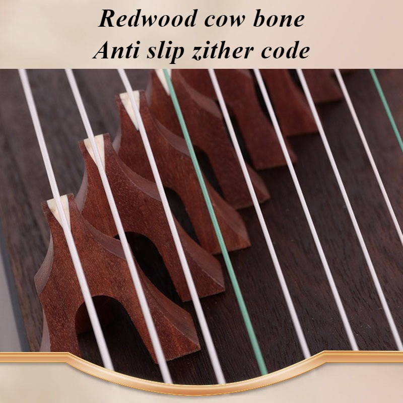 Handmade Chinese Guqin Portabl - Musical Instrument Guzheng 评论和价格