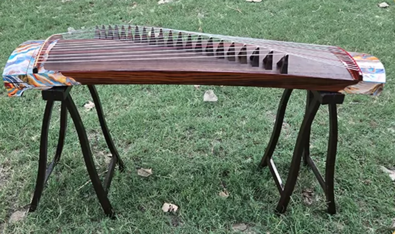 Guzheng 125cm, 21 Strings, Mou - Musical Instrument Guzheng 评论和价格