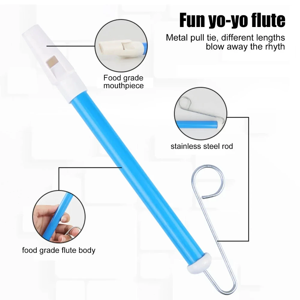 1PC Slide Flute Piccolo Childr - Musical Instrument Piccolo 评论和价格