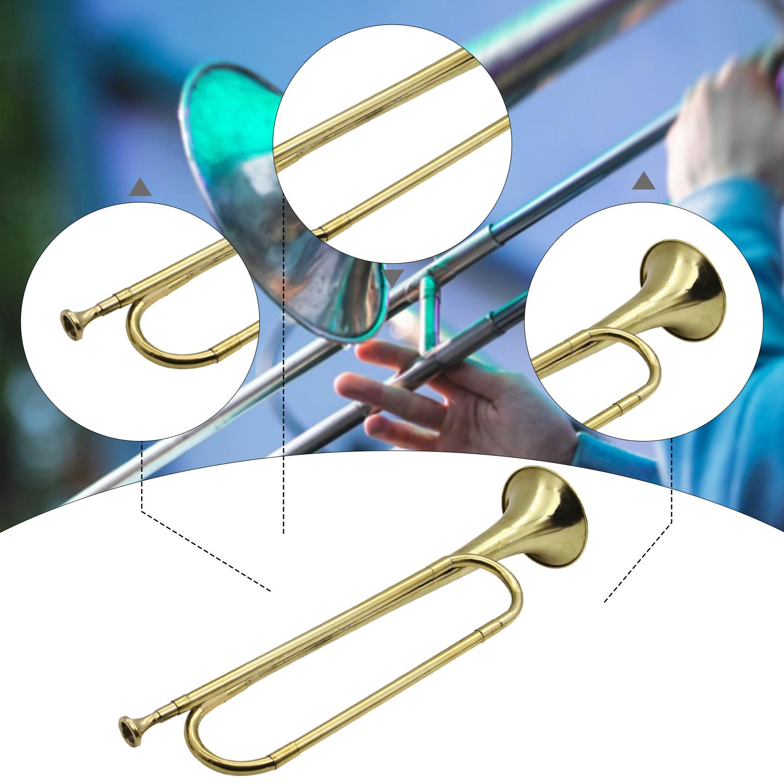 Brass Trumpet Bugle Music Inst - Musical Instrument In Orchestra 评论和价格