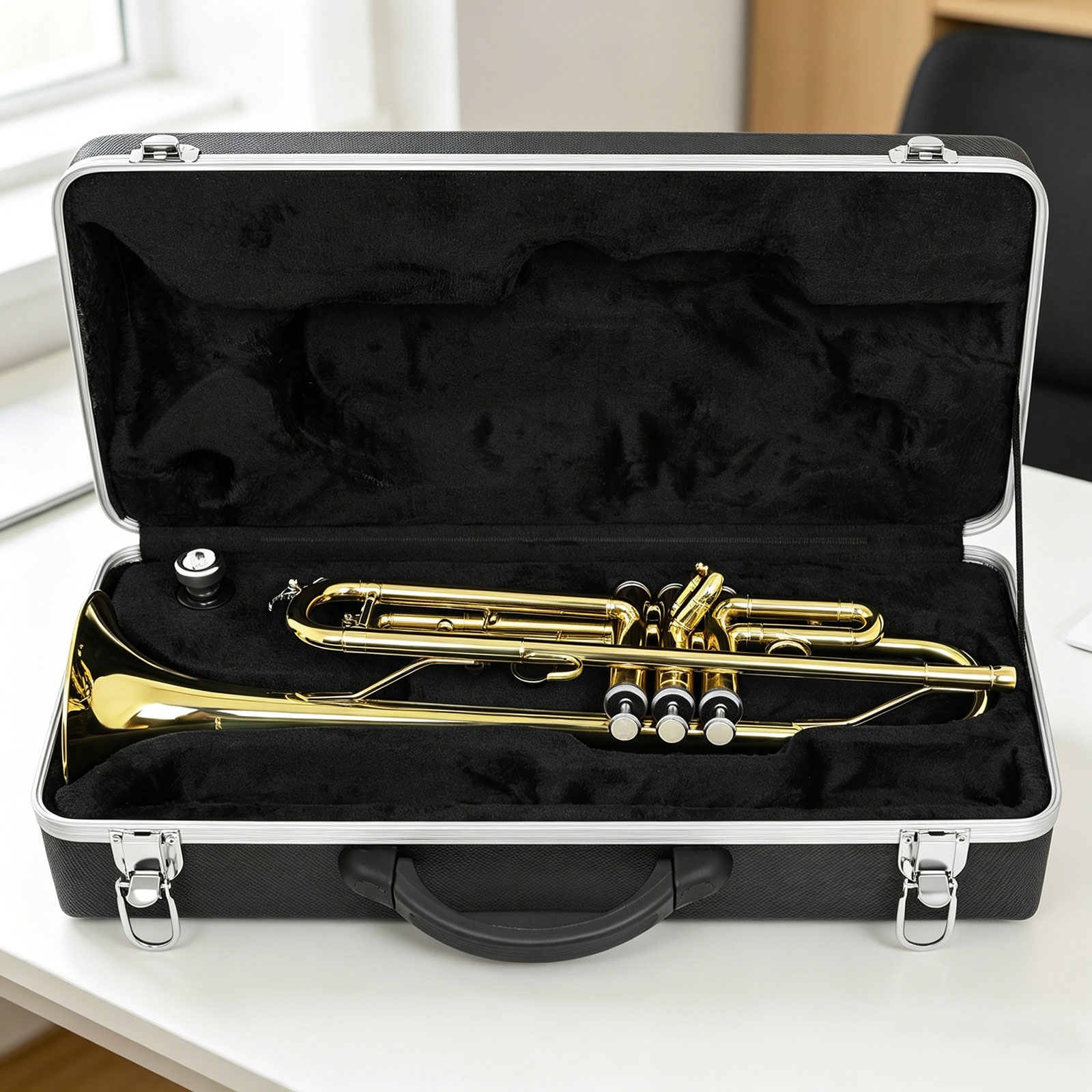  Lacquer Gold Brass Trumpet B - Musical Instrument In Orchestra 评论和价格