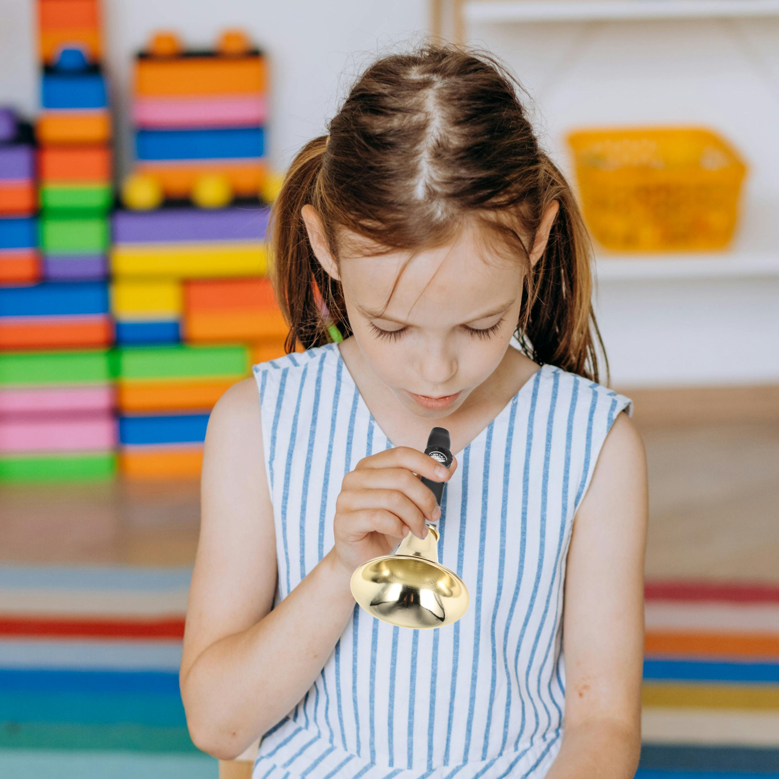 Black Metal Kazoo Trumpet Flut - Musical Instrument Flute 评论和价格